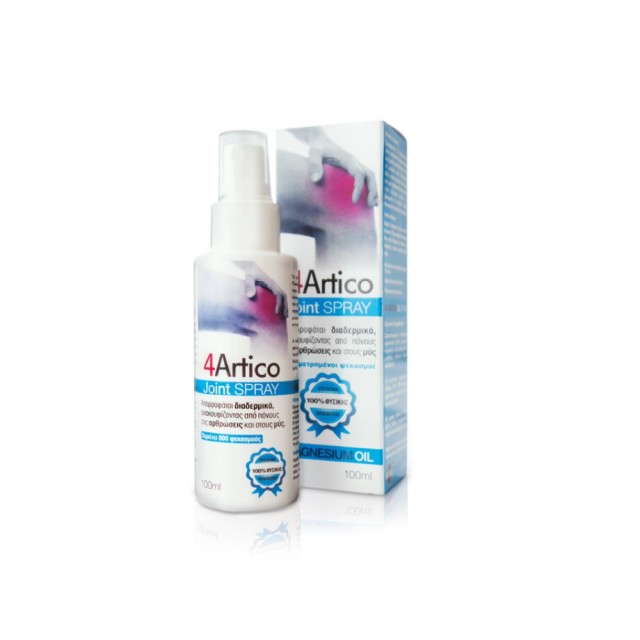 Bioplus 4 Artico Joint Spray Magnesium Oil 100ml (Σπρέι για Ανακούφιση από Πόνους Μυών και Αρθρώσεων)