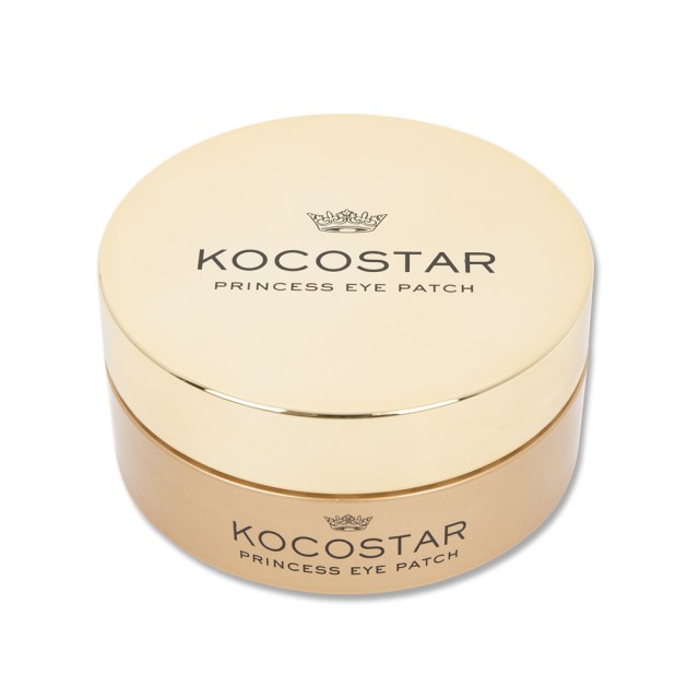 Kocostar Princess Gold Eye Patch 60τεμ (Επιθέματα Υδρογέλης για Εντατική Ενυδάτωση της Περιοχής των Ματιών)