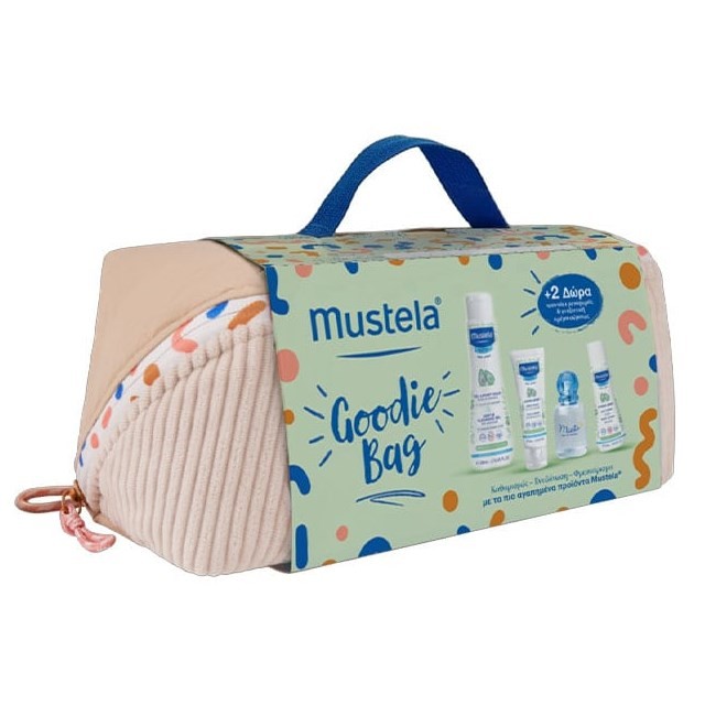 Mustela SET Goodie Bag (ΣΕΤ για Καθαρισμό, Ενυδάτωση & Φροντίδα του Μωρού)