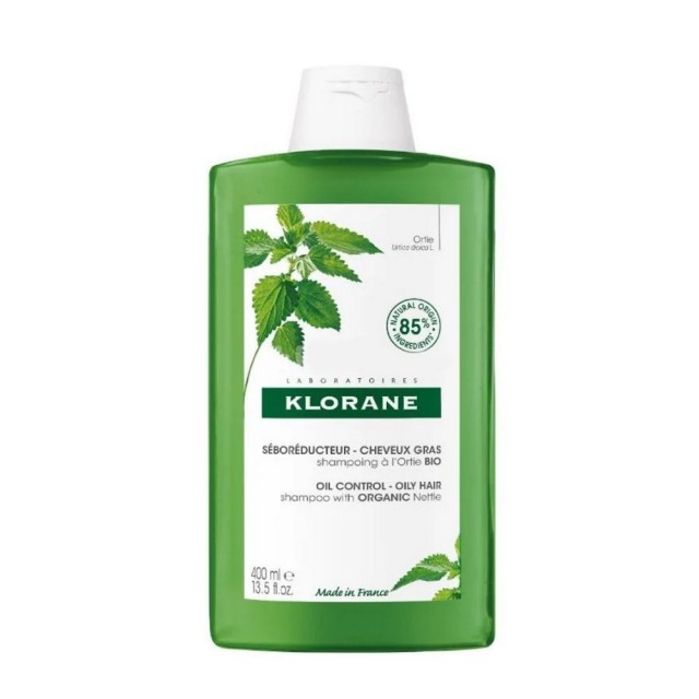 Klorane Ortie Oil Control Shampoo 400ml (Σαμπουάν με Τσουκνίδα για Λιπαρά Μαλλιά)