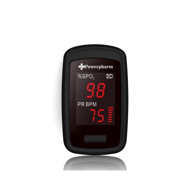 Powerpharm Fingertip Pulse Oximeter AS302L (Παλμικό Οξύμετρο Δακτύλου)