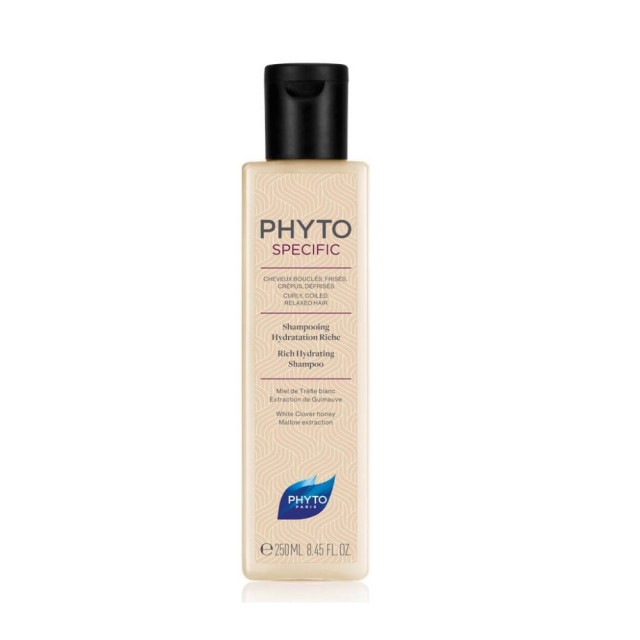 Phyto Specific Rich Hydrating Shampoo 250ml (Σαμπουάν Πλούσιας Ενυδάτωσης Για Σγουρά Μαλλιά)