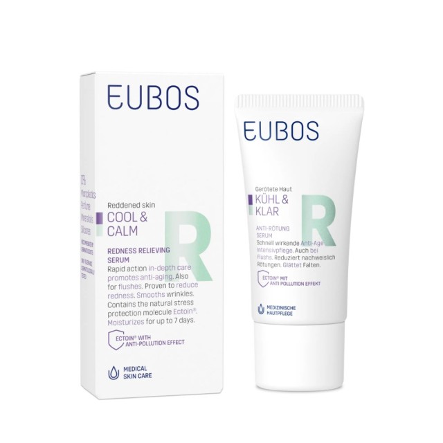 Eubos Cool & Calm Redness Relieving Serum 30ml (Καταπραϋντικός Ορός Προσώπου για την Ερυθρότητα)