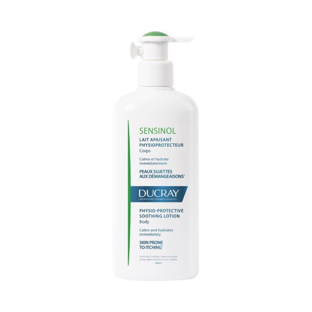 Ducray Sensinol Physio-Protective Soothing Body Lotion 400ml (Γαλάκτωμα Σώματος για Ανακούφιση από τον Kνησμό) 