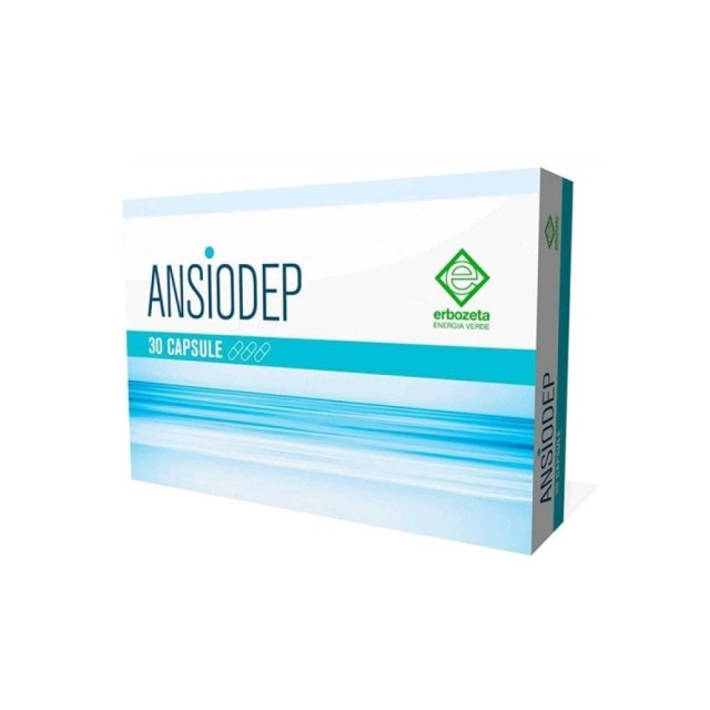 Erbozeta Ansiodep 30caps (Συμπλήρωμα Διατροφής για Άγχος, Στρες & Ύπνο)