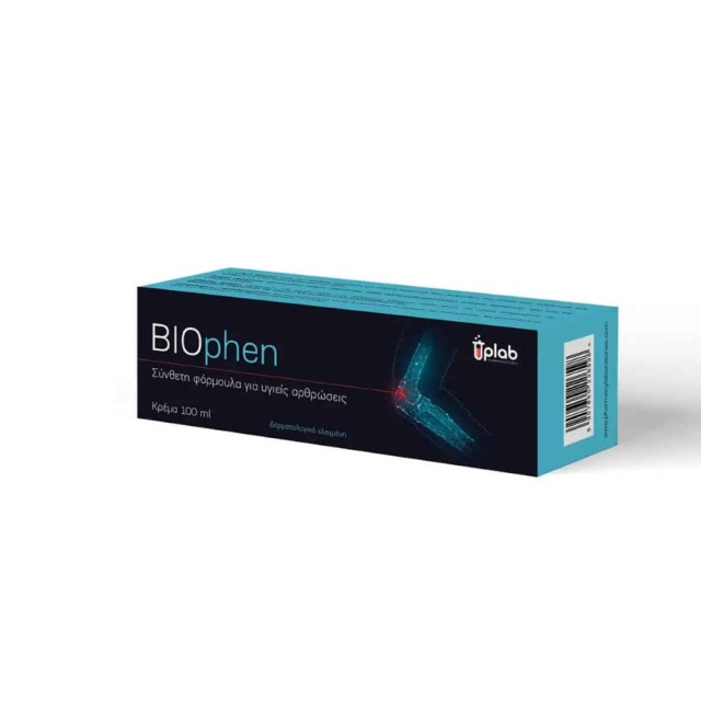 Uplab Biophen Cream 100ml (Καταπραϋντική Κρέμα για τους Πόνους των Αρθρώσεων)