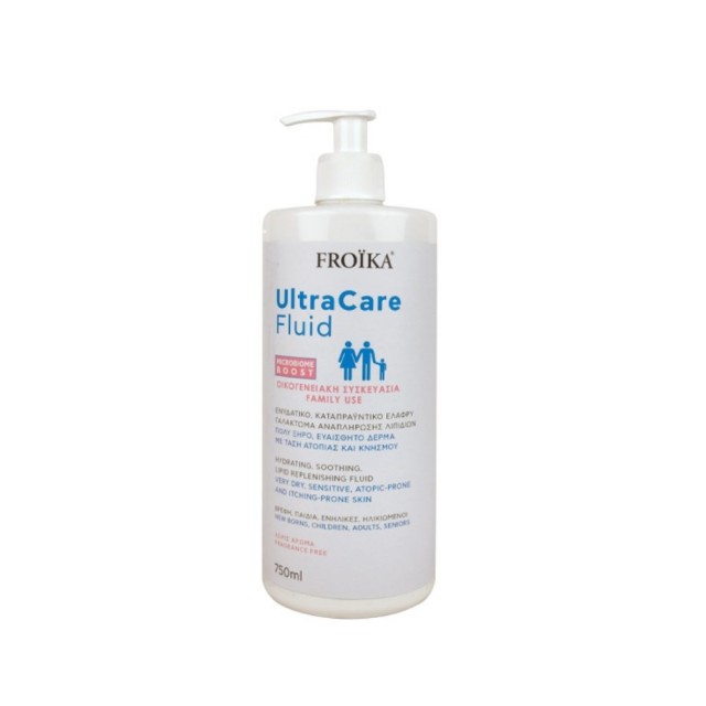 Froika Ultracare Fluid 750ml (Ενυδατικό Καταπραϋντικό Γαλάκτωμα Ελαφριάς Υφής για Πολύ Ξηρό/Ατοπικό 