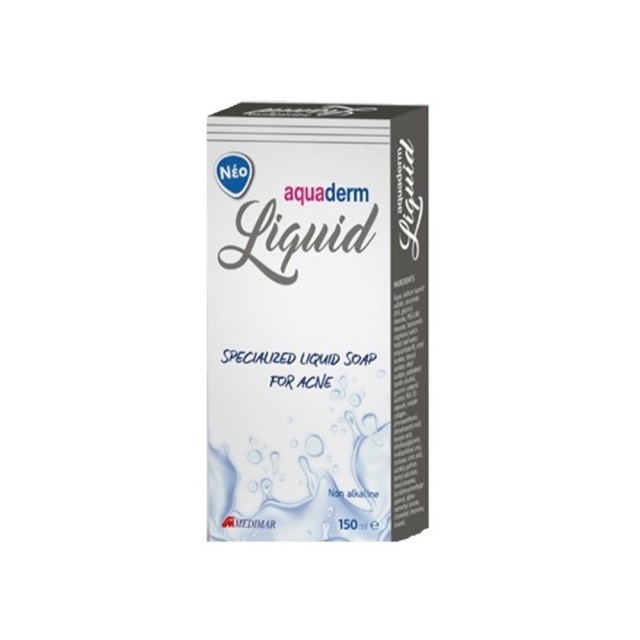 Medimar Aquaderm Liquid 150ml (Υγρό Σαπούνι για Λιπαρή & Ακνεϊκή Επιδερμίδα)