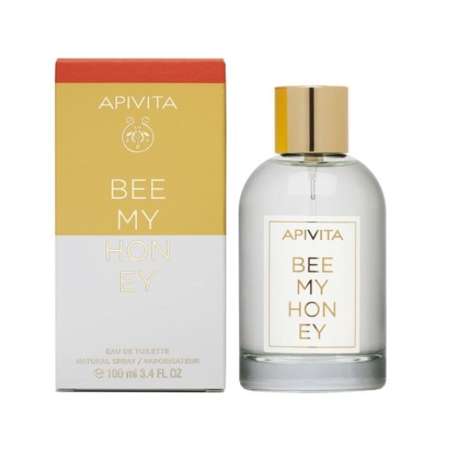Apivita Bee My Honey Eau de Toilette 100ml (Φρέσκο & Αναζωογονητικό Άρωμα με Εσπεριδοειδή, Λουλούδια & Μέλι)