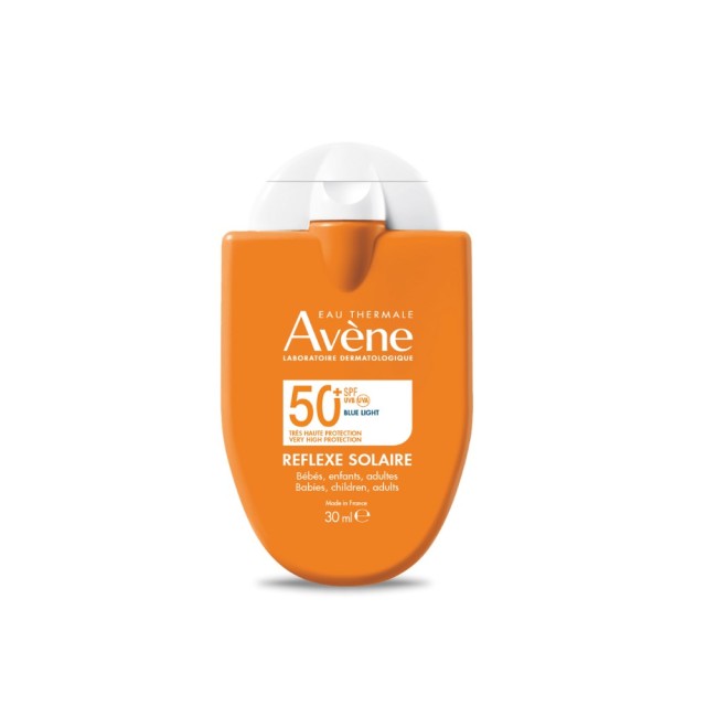 Avene Reflex Sun SPF50+ Pocket Size 30ml (Αντηλιακή Κρέμα Προσώπου & Σώματος Χωρίς Άρωμα για Ευαίσθητη Επιδερμίδα για Όλη την Οικογένεια)
