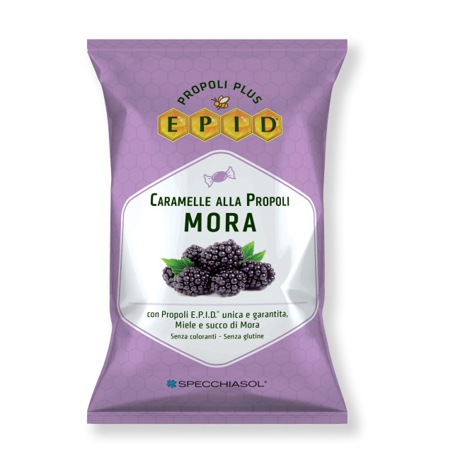 Specchiasol Propolis Plus Epid Candies Βlackberry 67,2gr