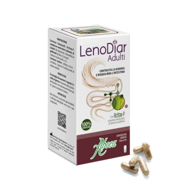 Aboca Lenodiar Adult 20caps (Αντιμετώπιση της Διάρροιας)