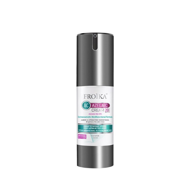 Froika AC Azelaic Cream 20% 30ml (Κρέμα-Τζελ με 20% Αζελαϊκό Οξύ)