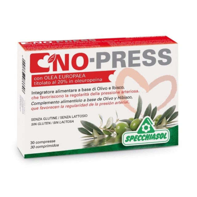 Specchiasol No Press 30tabs (Συμπλήρωμα Διατροφής για την Ρύθμιση της Αρτηριακής Πίεσης)