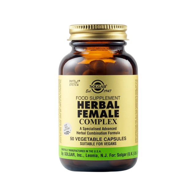 Solgar Sfp Herbal Female Complex 50vegetarian caps