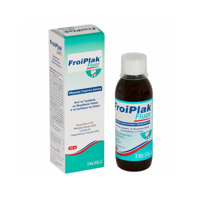 Froika Froiplak Fluor 250ml (Στοματικό Διάλυμα) 