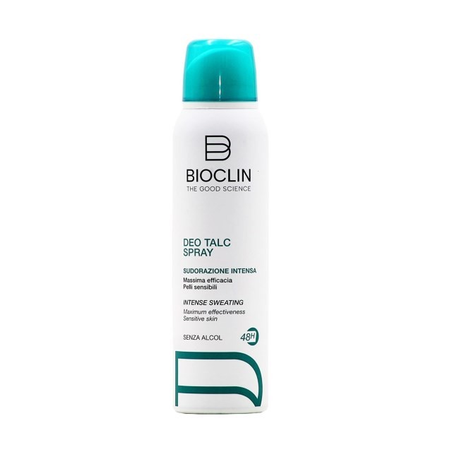 Bioclin Deo Control Spray Talc 150ml (Αποσμητικό Σπρέι για Έντονη Εφίδρωση με Άρωμα Ταλκ)