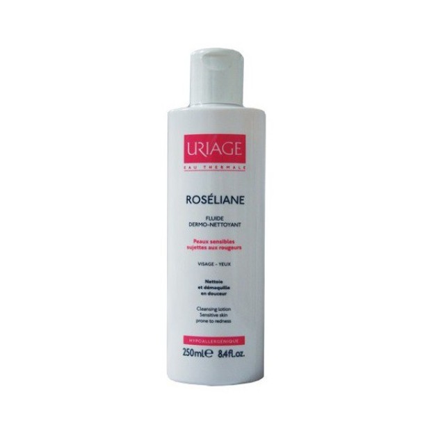 Uriage Roseliane Fluid Nettoyant 250ml (Λοσιόν Ντεμακιγιάζ για Ευαίσθητες Επιδερμίδες)