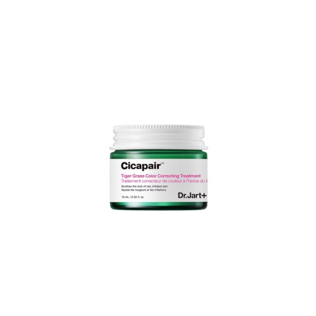 Dr.Jart+ Cicapair Tiger Grass Color Correcting Treatment 15ml (Κρέμα Επιδιόρθωσης Χρώματος για Ευαίσθητη Επιδερμίδα)