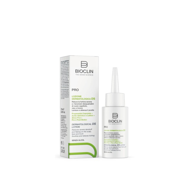 Bioclin Pro Dermatological DS Lotion 75ml (Λοσιόν για τη Σμηγματορροϊκή Δερματίτιδα του Τριχωτού της Κεφαλής)