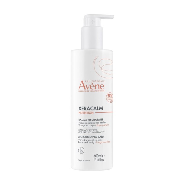 Avene Xeracalm Nutrition Moisturizing Balm 400ml (Ενυδατικό & Θρεπτικό Βάλσαμο Προσώπου & Σώματος γι