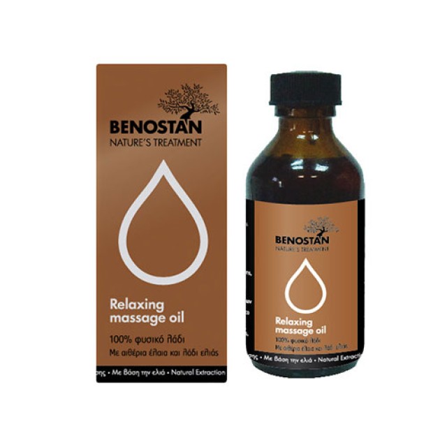 Benostan Relaxing Oil 100ml (Λάδι Σώματος Κατάλληλο Για Μασάζ)