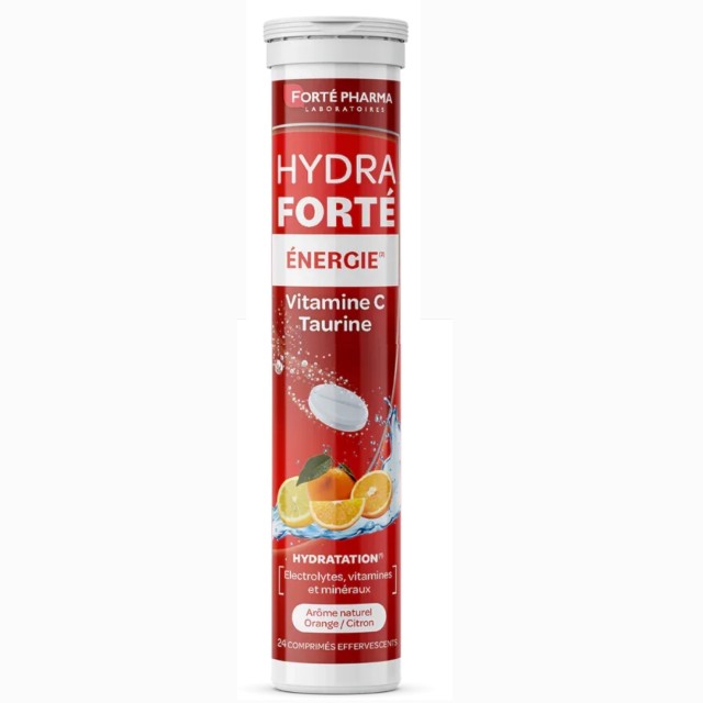 Forte Pharma Hydra Forte Εnergy 24tabs (Συμπλήρωμα Διατροφής με Ηλεκτρολύτες, Βιταμίνες, Μέταλλα & Ταυρίνη)