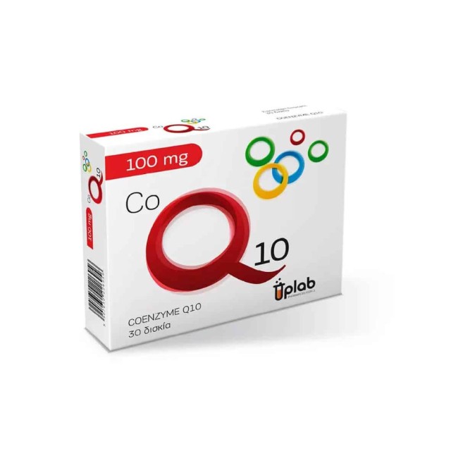 Uplab Coenzyme Q10 30tabs (Συμπλήρωμα Διατροφής με Συνένζυμο Q10 για Αντιοξειδωτική Προστασία)