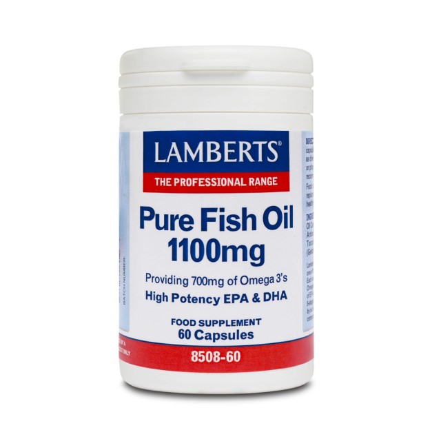 Lamberts Pure Fish Oil 1100mg 60cap