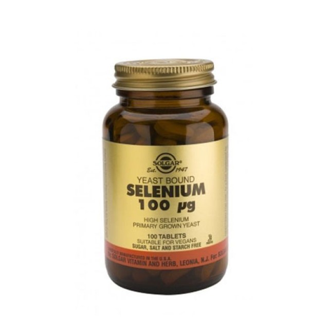 Solgar Selenium 100mg 100tabs (Ιχνοστοιχεία) 