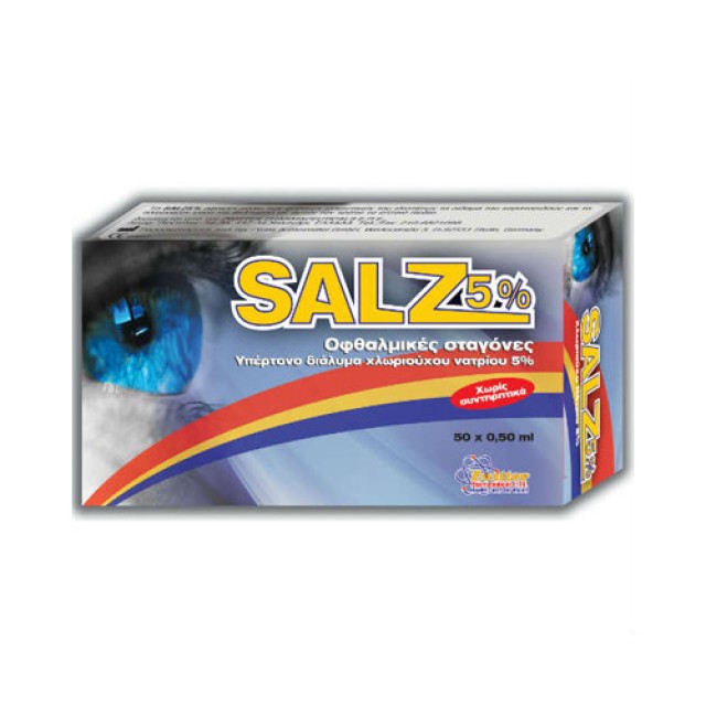 Zwitter Salz 5% 50x0,5ml (Οφθαλμικές Σταγόνες)