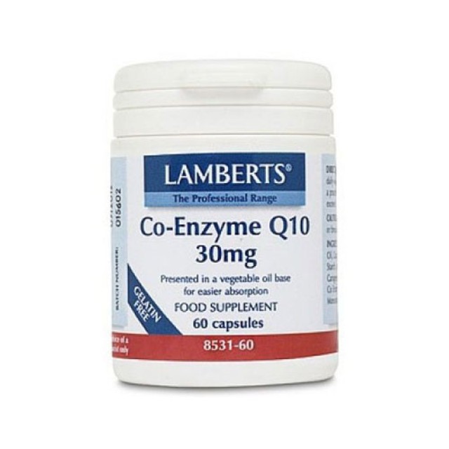 Lamberts Co-Enzyme Q10 30mg 60cap (Συνένζυμο Q10)