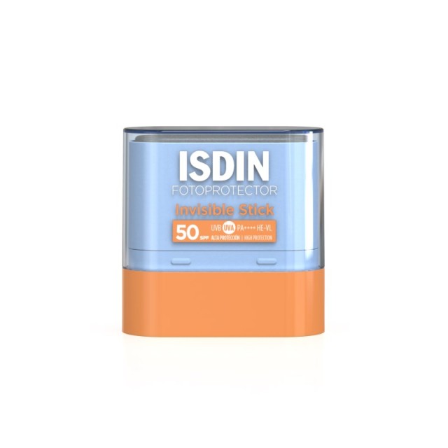 Isdin Photoprotector Invisible Stick SPF50 10gr (Αόρατο Αντηλιακό σε Stick για Περιοχές με Αυξημένη Ευαισθησία στον Ήλιο)