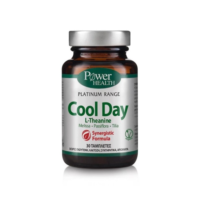 Power Health Platinum Cool Day 30caps (Συμπλήρωμα Διατροφής για τη Φυσιολογική Λειτουργία του Νευρικού Συστήματος & Ενέργεια)