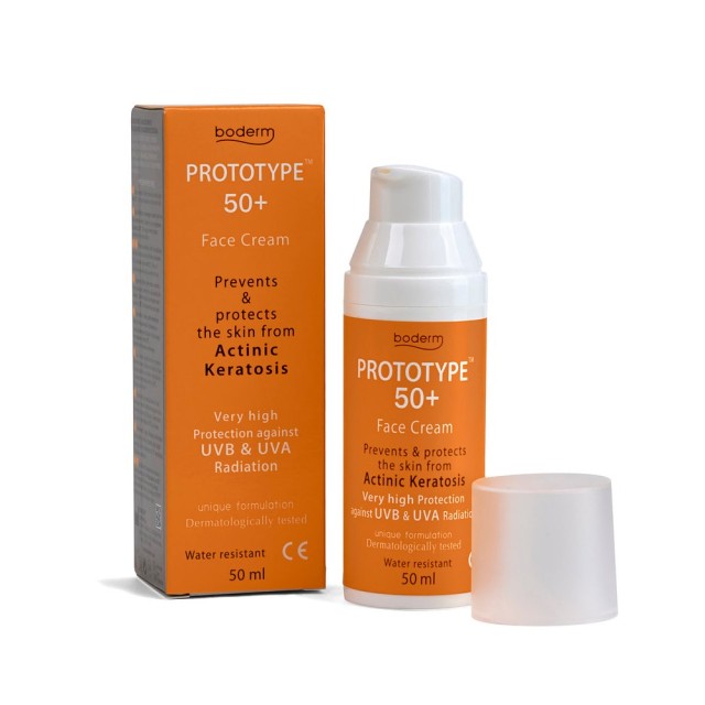 Boderm Prototype Face Cream SPF50 50ml (Αντηλιακή Κρέμα Προσώπου)