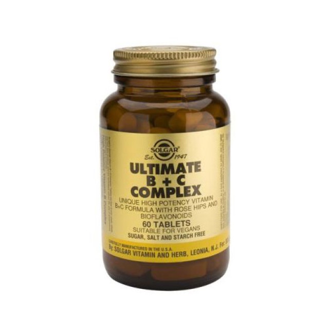 Solgar Ultimate B+C Complex 60tabs