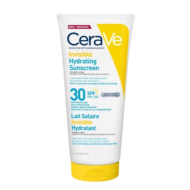 Cerave Invisible Hydrating Sunscreen SPF30​ 177ml
