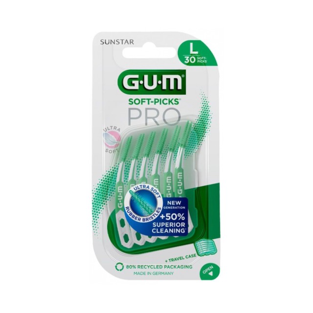 Gum Soft Picks Pro Interdental Cleaners 691 Large 30pcs