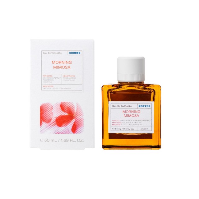 Korres Morning Mimosa Eau De Toilette 50ml (Λουλουδάτο & Αέρινο Άρωμα)