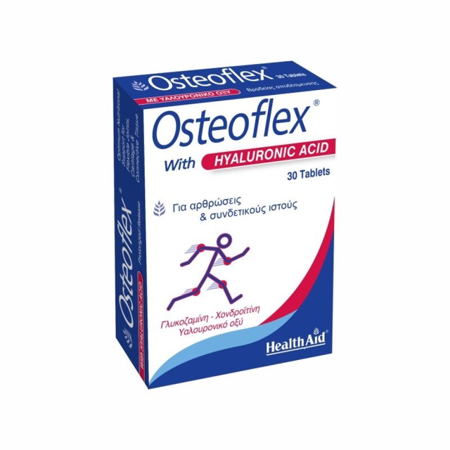 Health Aid Osteoflex Hyaluronic 30 tab (Οστά - Αρθρώσεις)