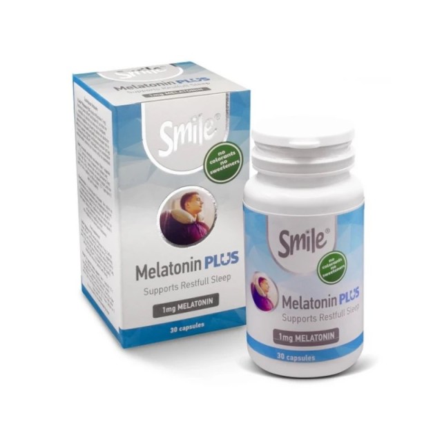 AM Health Smile Melatonin Plus 1mg 30caps