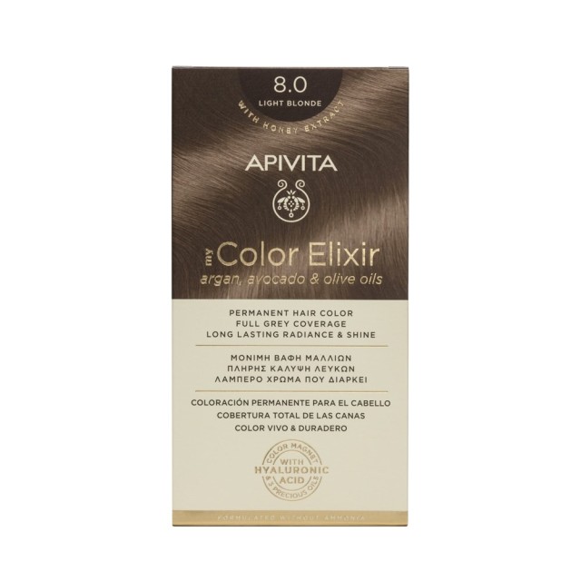 Apivita My Color Elixir Light Blonde N 8.0 