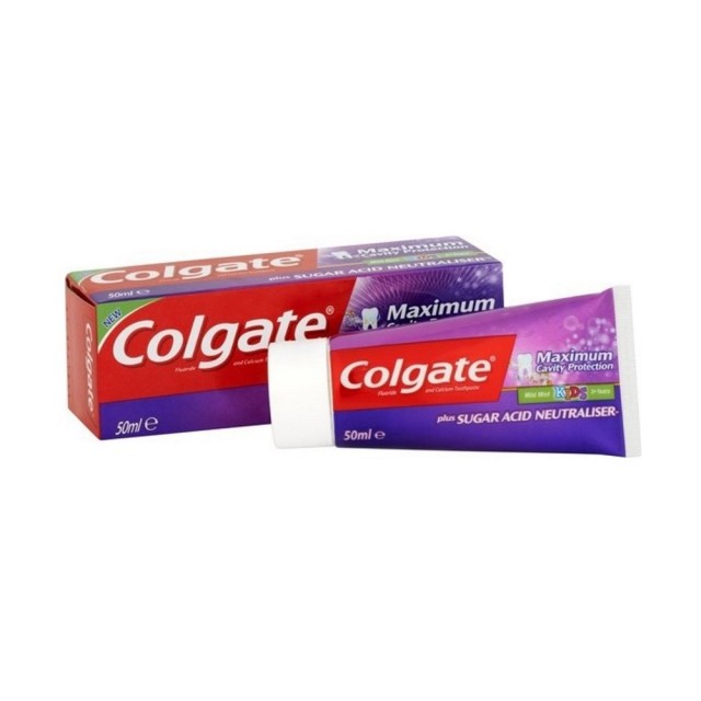 Colgate Max Cavity Protect Junior 6+ 50ml (Παιδική Οδοντόκρεμα Κατά της Τερηδόνας)