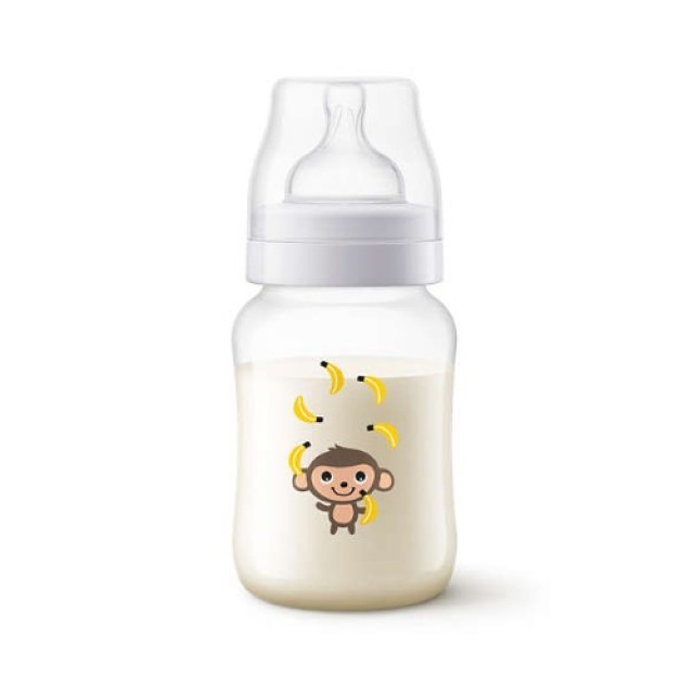 Avent Monkey Anticolic Bottle SCF821/11 260ml 