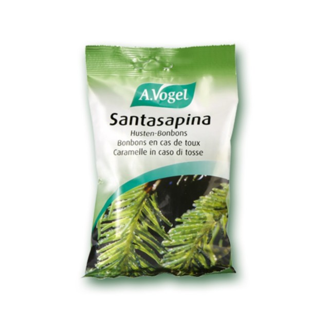 A.Vogel Santasapina Bonbons 100gr (Γεμιστές Καραμέλες για Πονόλαιμο, Βήχα & Βραχνάδα)