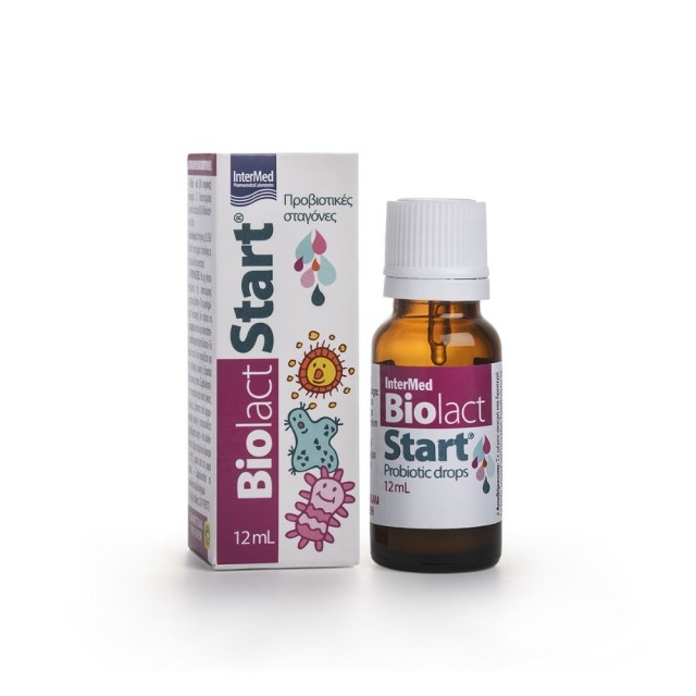 Biolact Start 12ml (Προβιοτικές Σταγόνες για την Επαναφορά & Διατήρηση της Χλωρίδας του Εντέρου)