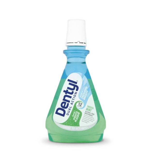 Dentyl Smooth Mint 500ml (Στοματικό Διάλυμα Κατά της Πλάκας & της Κακοσμίας με Γεύση Μέντα)