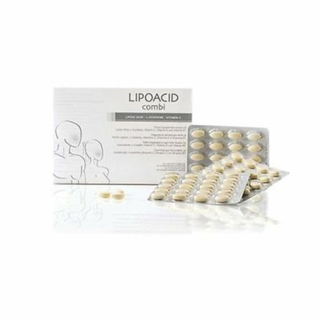 Synchroline Lipoacid Combi 60 tabs (Συμπλήρωμα Διατροφής με Λιποικό Οξύ & Βιταμίνης Β1)