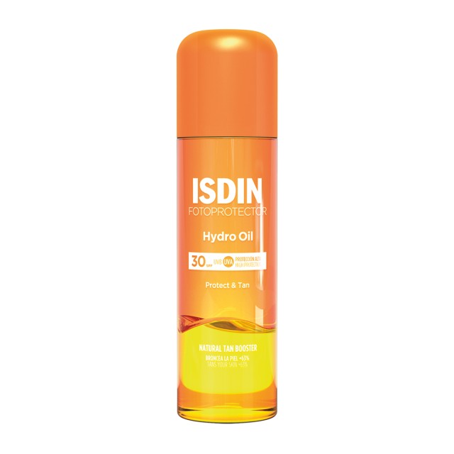 Isdin Fotoprotector Hydro Oil SPF30 200ml (Διφασικό Αντηλιακό Σώματος για Μαύρισμα)