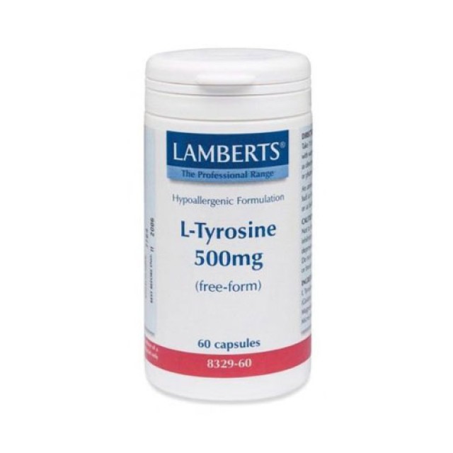Lamberts L Tyrosine 500mg 60cap